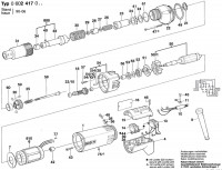 Bosch 0 602 417 007 ---- H.F. Screwdriver Spare Parts